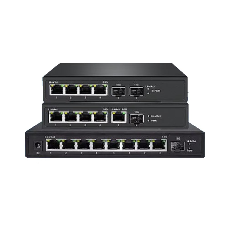 Sfp+ 10G Managed Switch 8 Port - Switch PoE Multi-Gigabit de 4/8 Puertos,