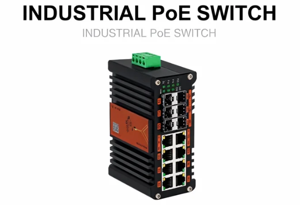 Sfp+ 10G Managed Switch 8 Port - Conmutador PoE administrado L2+ industrial 8