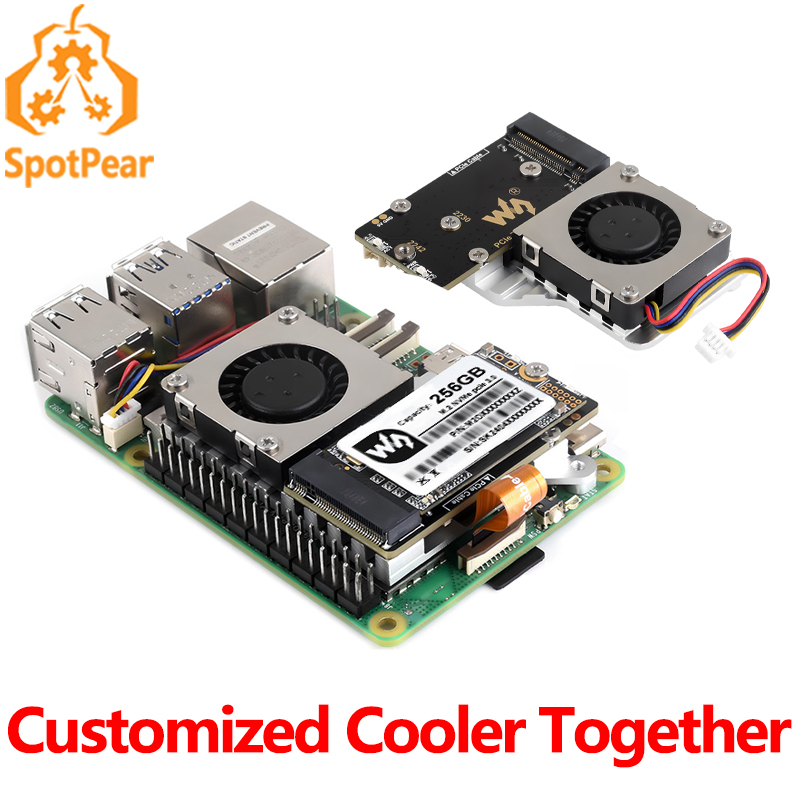 Deskpi Super6C - Placa SSD Raspberry Pi 5 PCIe