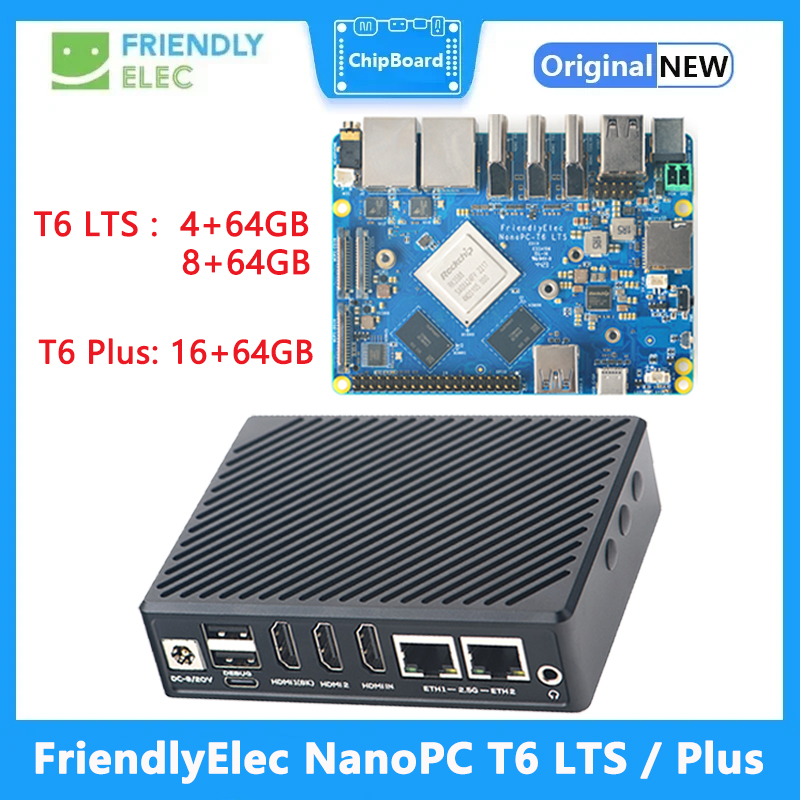 Placa FriendlyElec NanoPC T6 L - Nanopc T6 16Gb reseña y precio