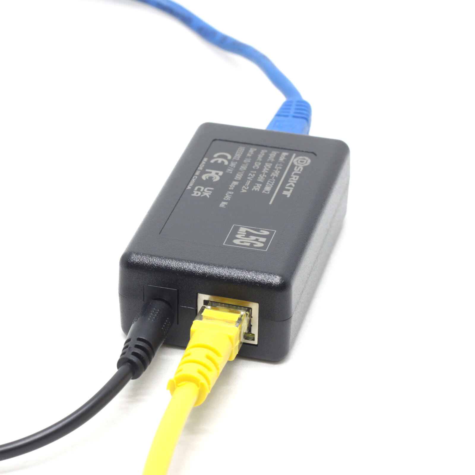Divisor PoE activo Gigabit de  - Active Poe Splitter Gigabit 12V 2A reseña y precio