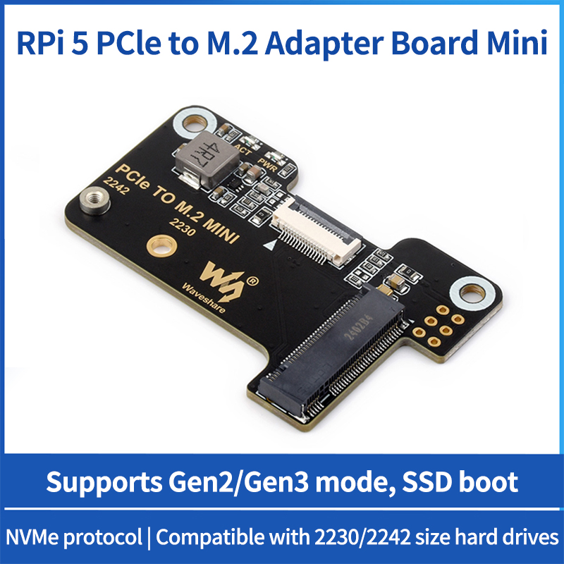 Raspberry Pi 5 PCIe a M.2 Mini - Turing Pi 2 reseña y precio