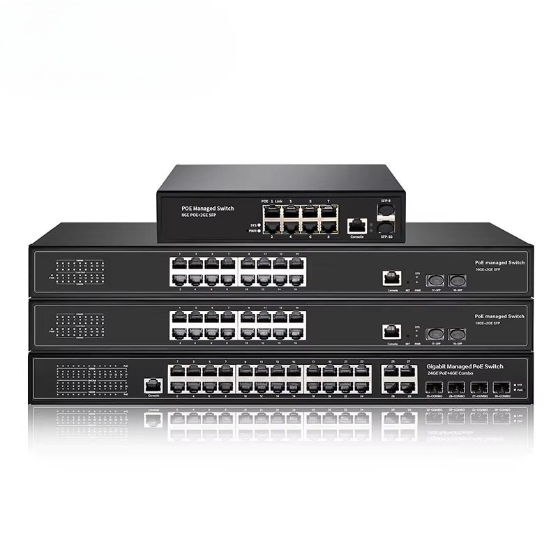 Switch PoE de 8, 16, 24, 48 pu - Managed Gigabit Poe Switch 8 Port 802.3At reseña y precio