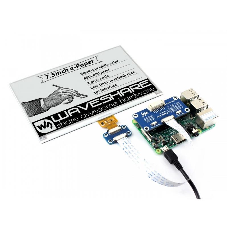 Pantalla E-Ink Waveshare de 80 - Turing Pi 2 reseña y precio