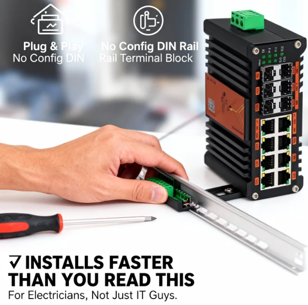 Conmutador PoE administrado L2 - Sfp+ 10G Managed Switch 8 Port reseña y precio